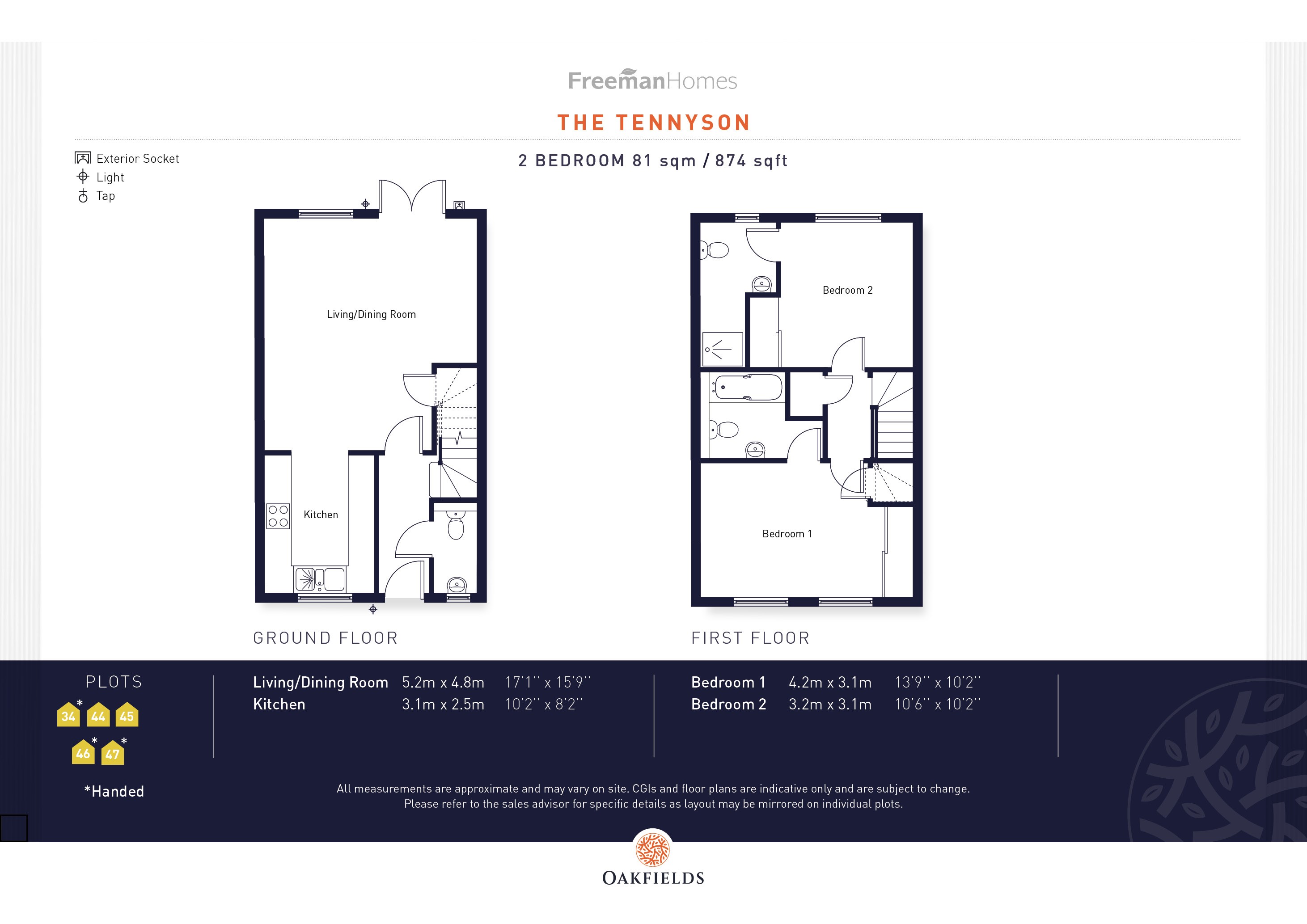 The Tennyson - Plot 44 Floor Plan
