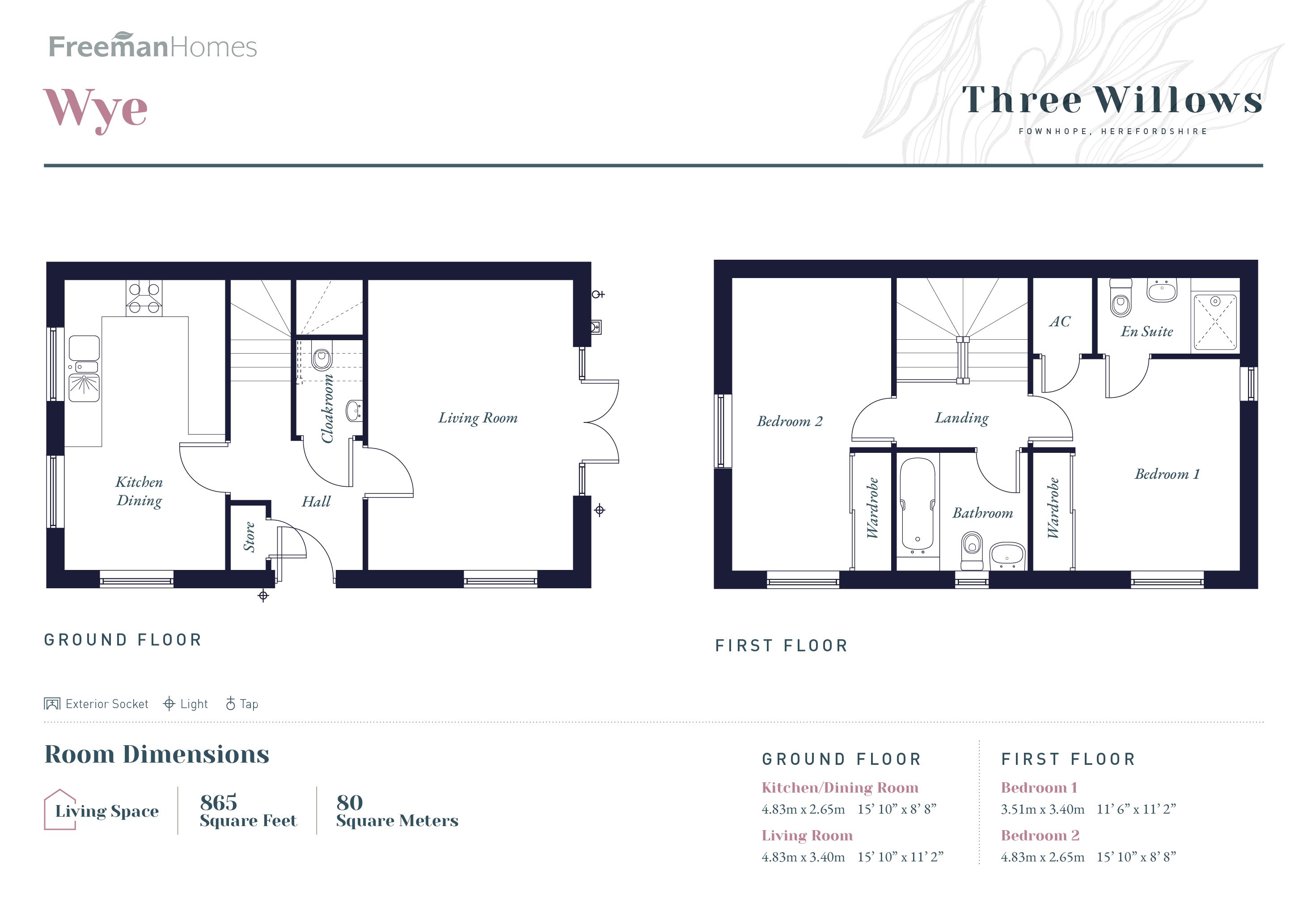 Wye Floor Plan