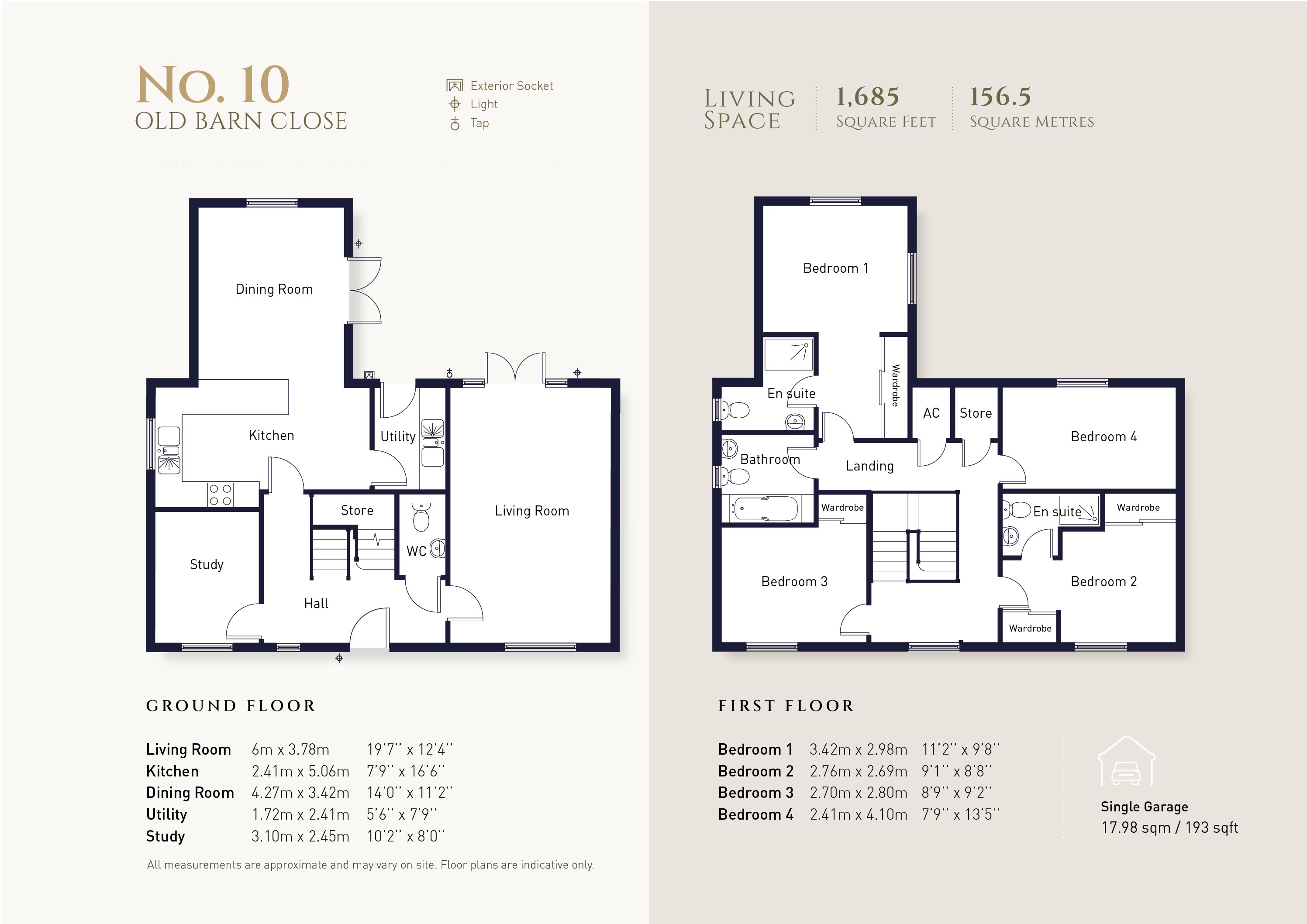 The Blake - 10 Old Barn Close Floor Plan