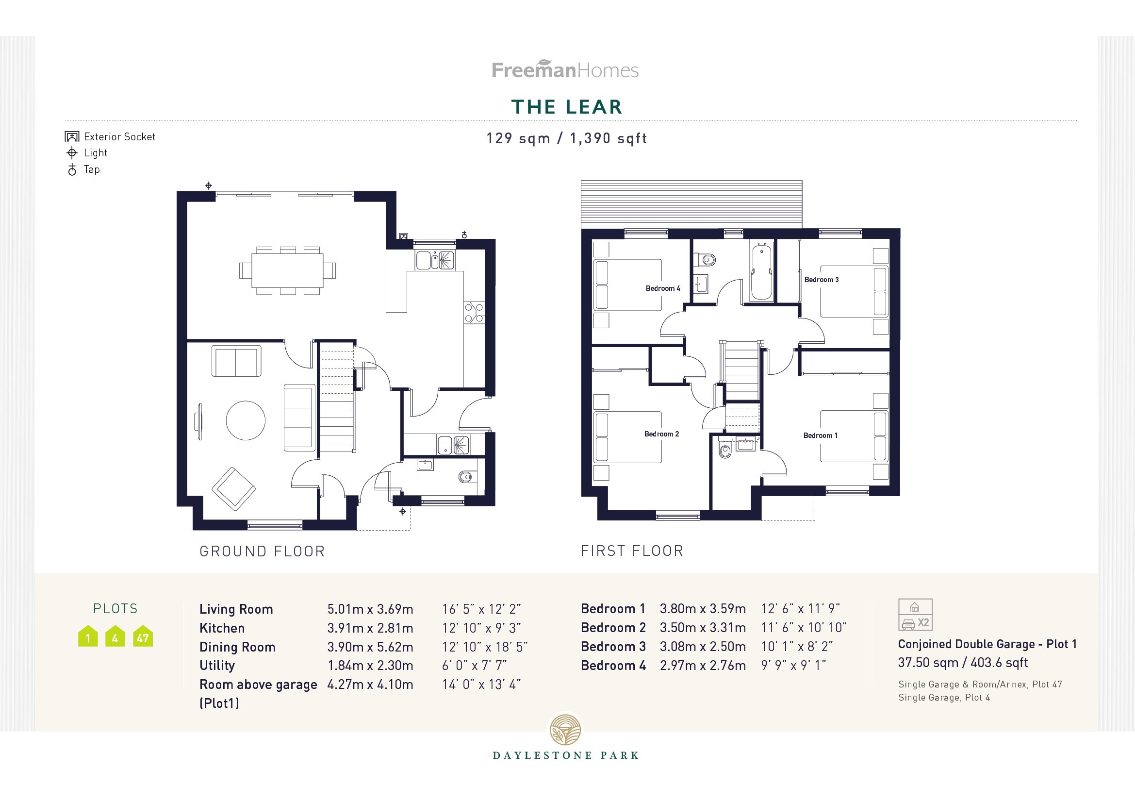 47 The Lear Floor Plan