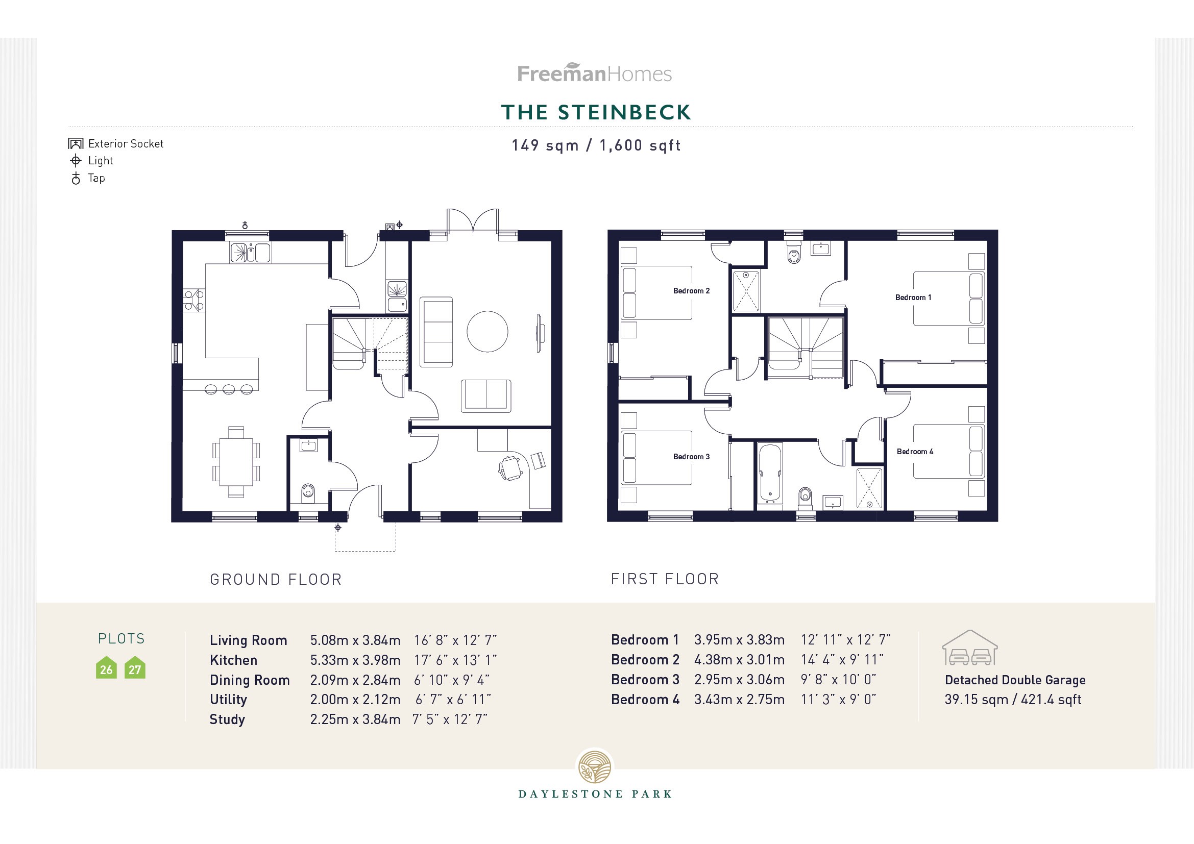 27 The Steinbeck Floor Plan
