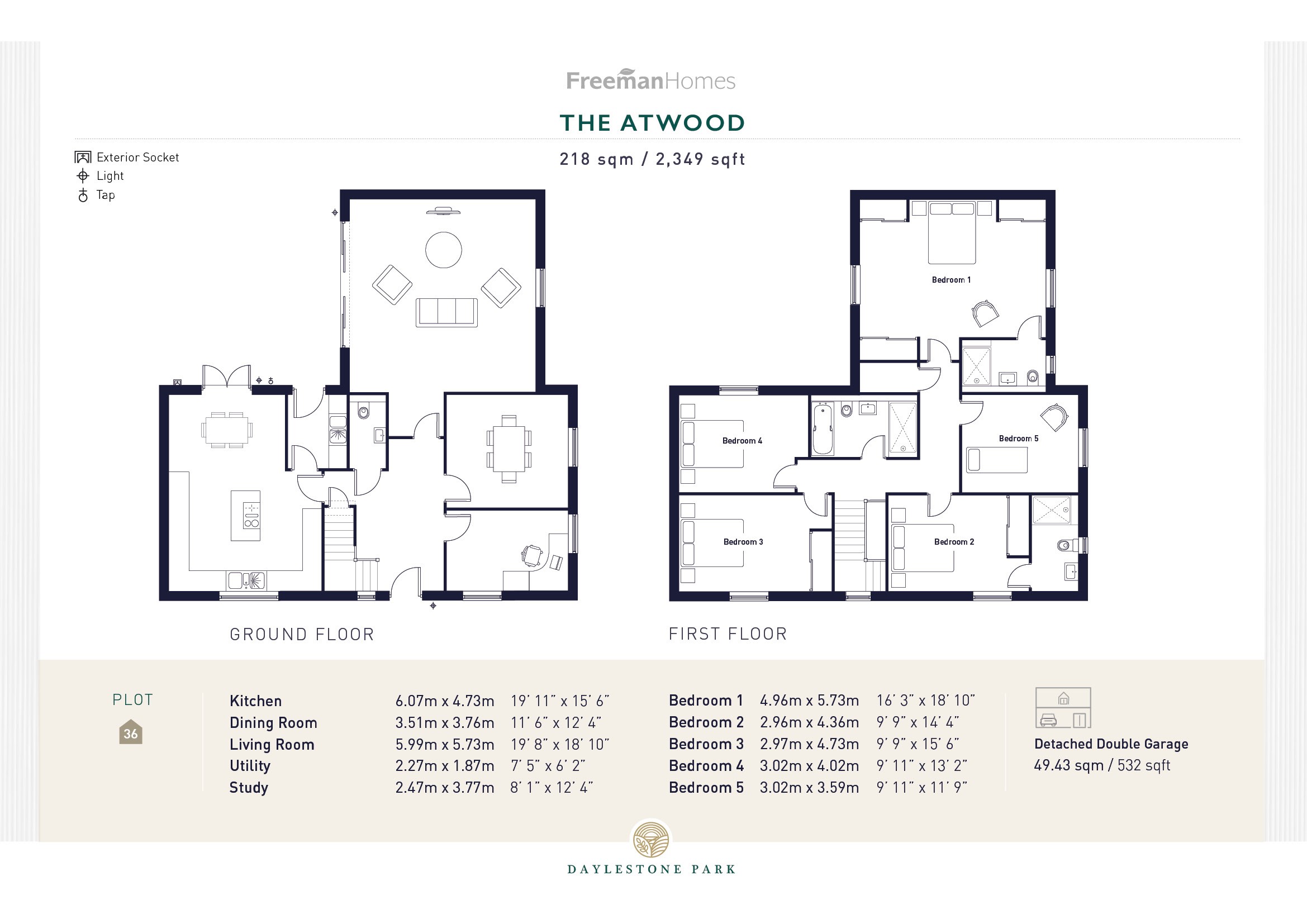 36 The Atwood Floor Plan