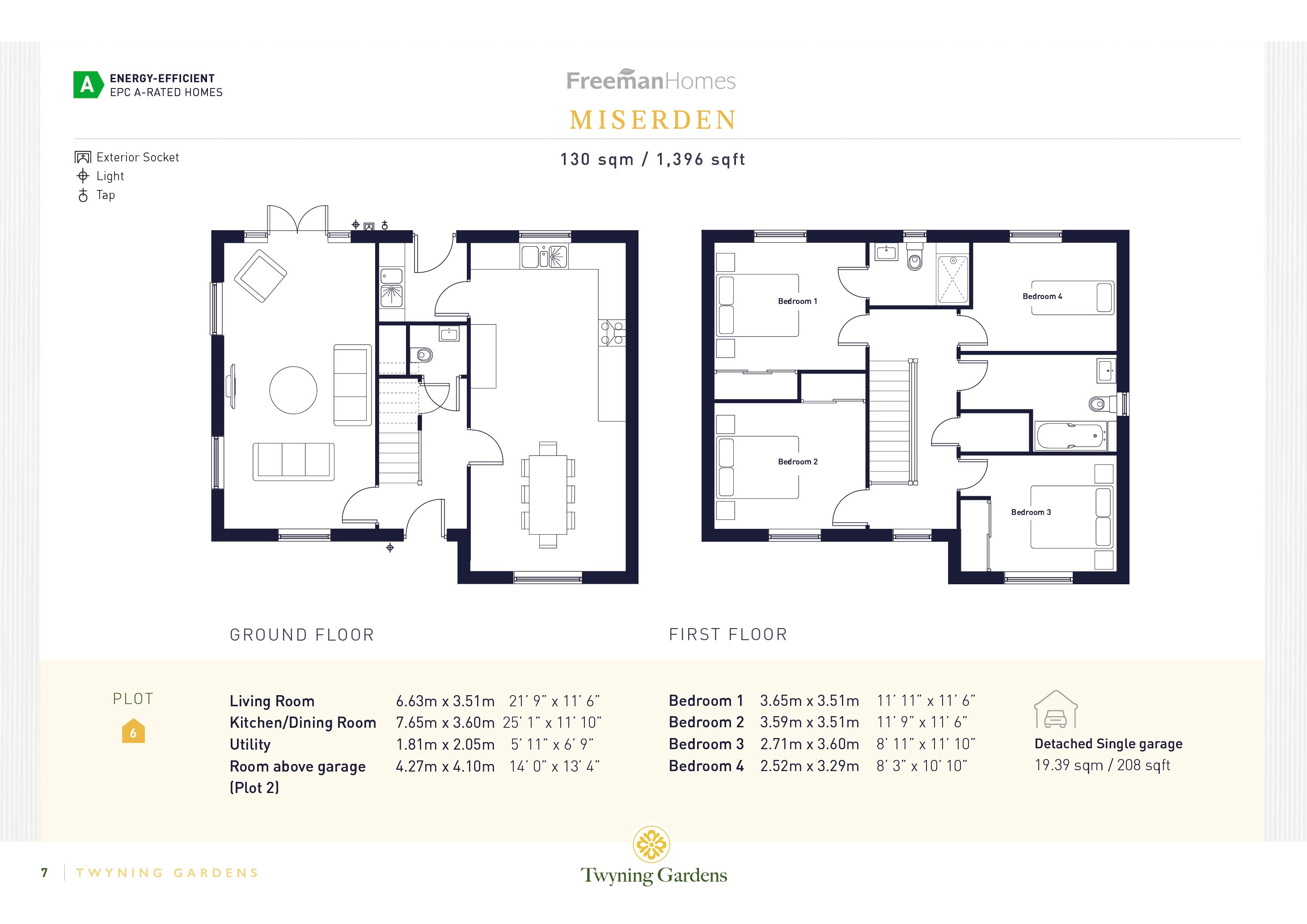 The Miserden Floor Plan