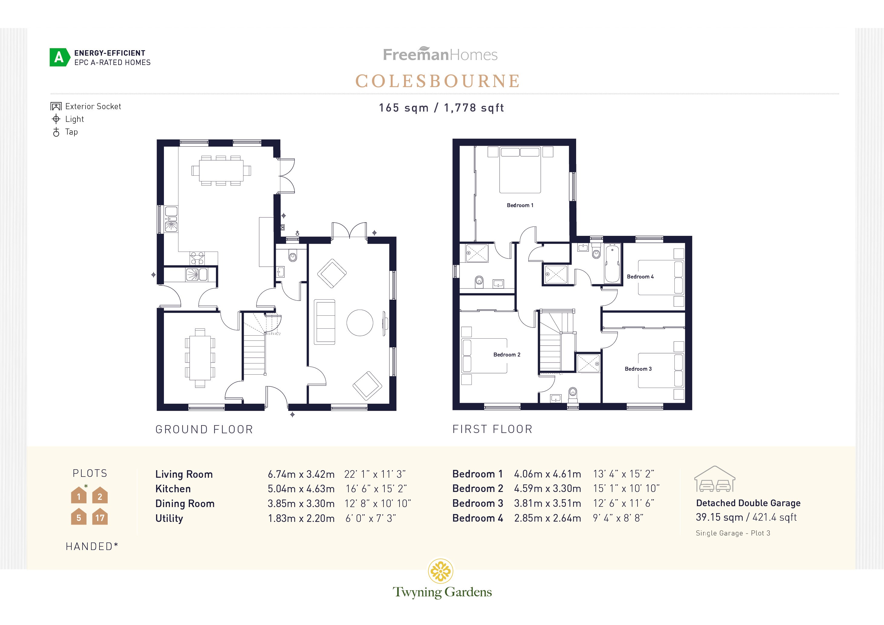The Colesbourne Floor Plan