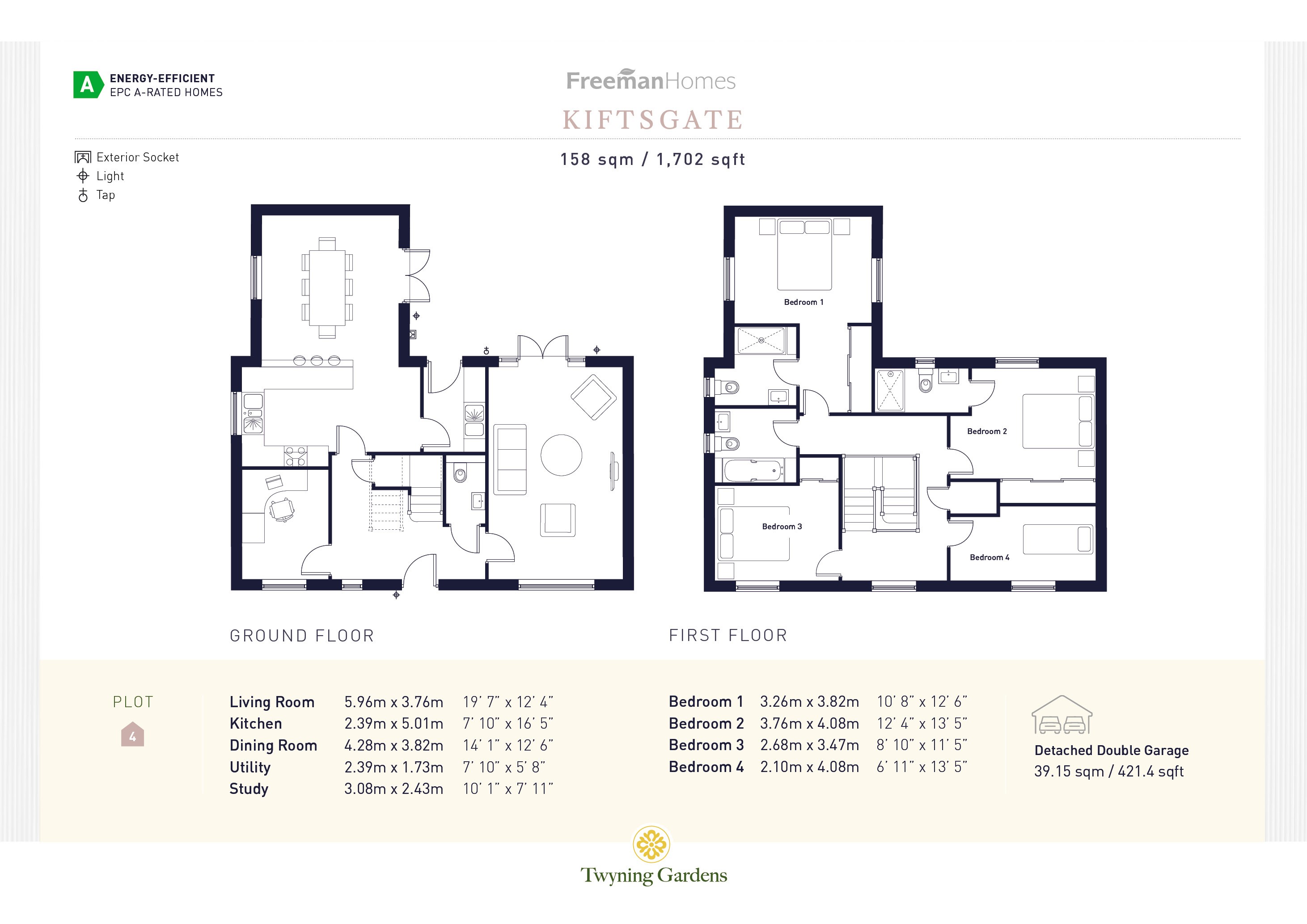 The Kiftsgate Floor Plan