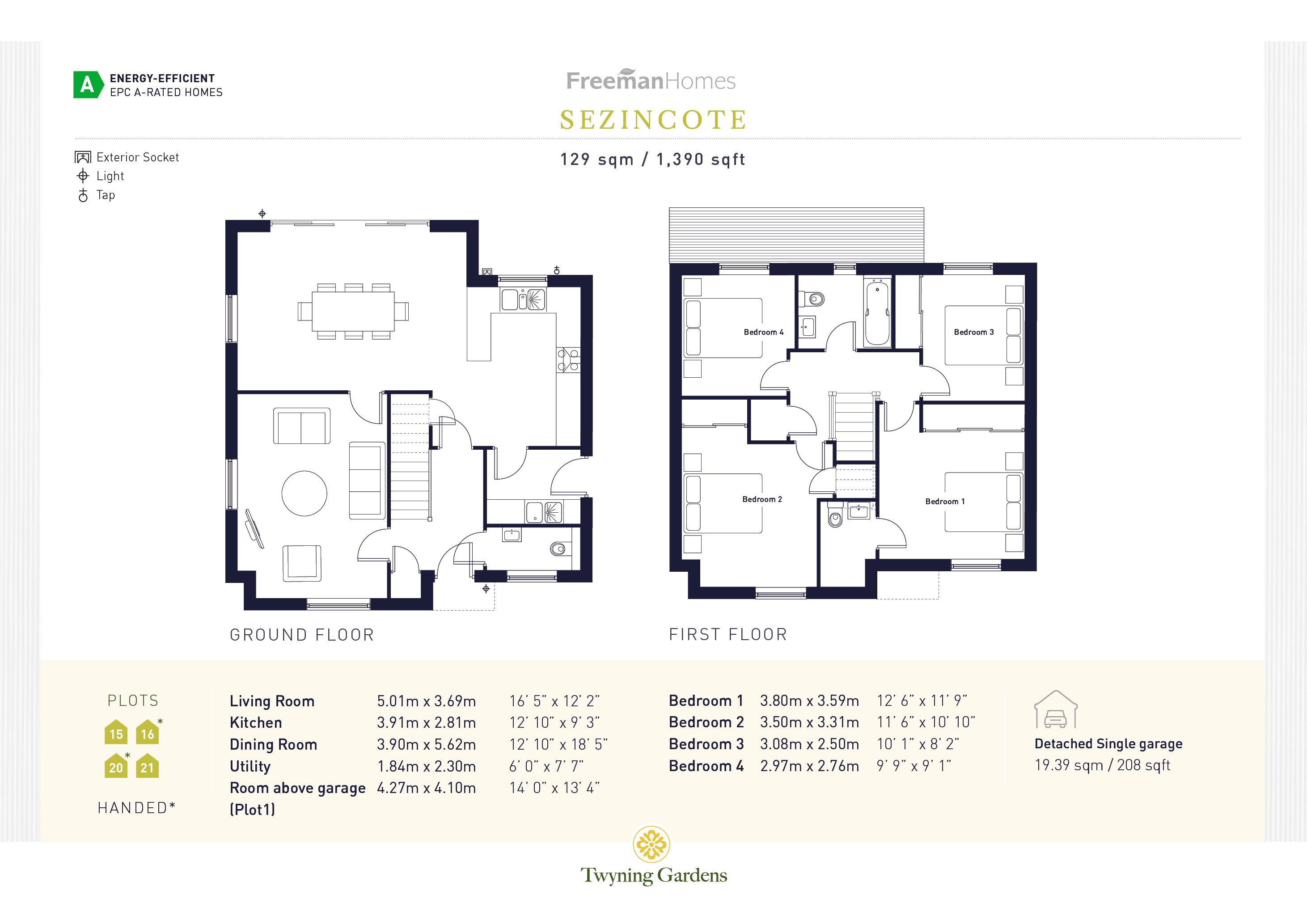 Sezincote Floor Plan
