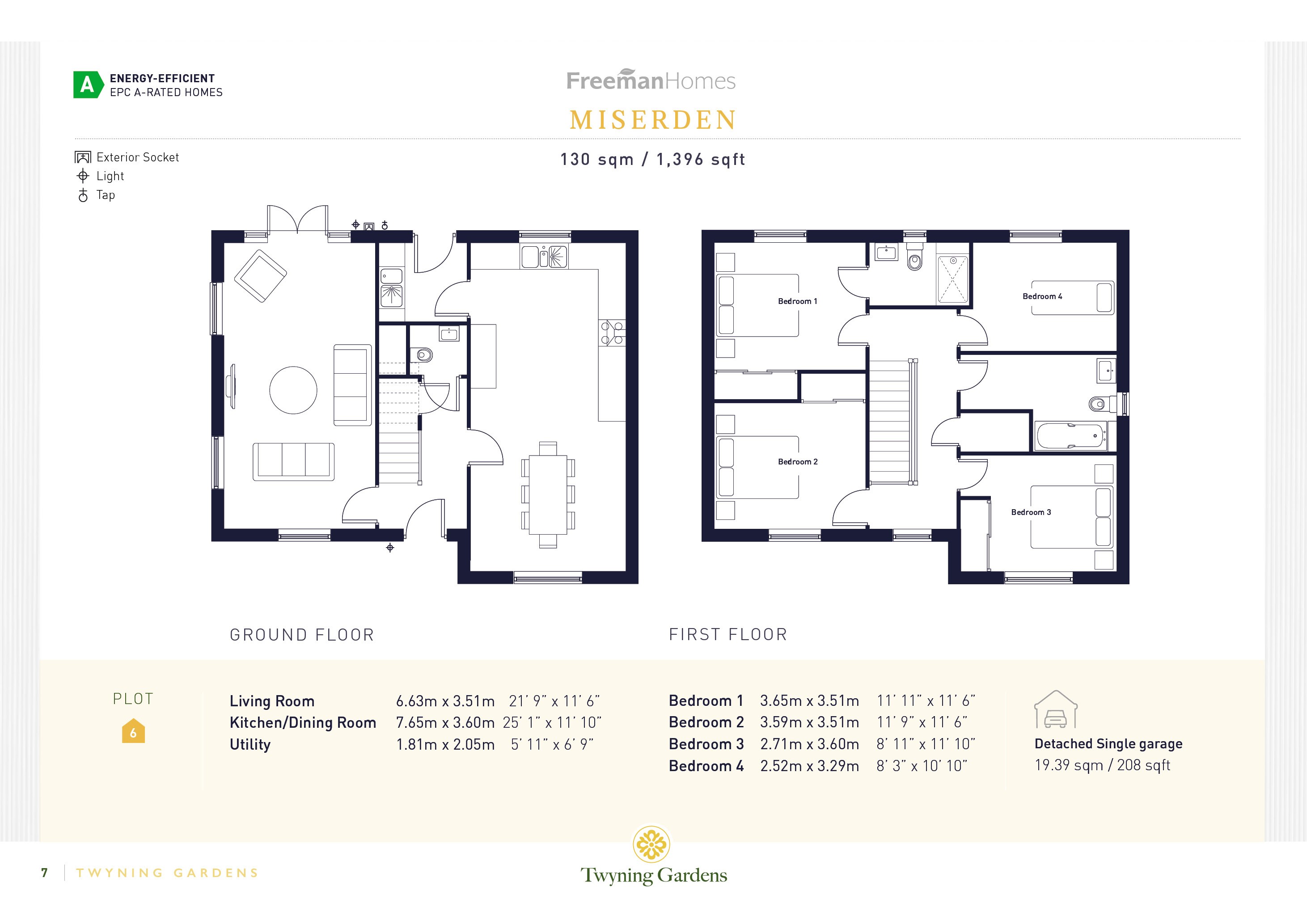 The Miserden Floor Plan