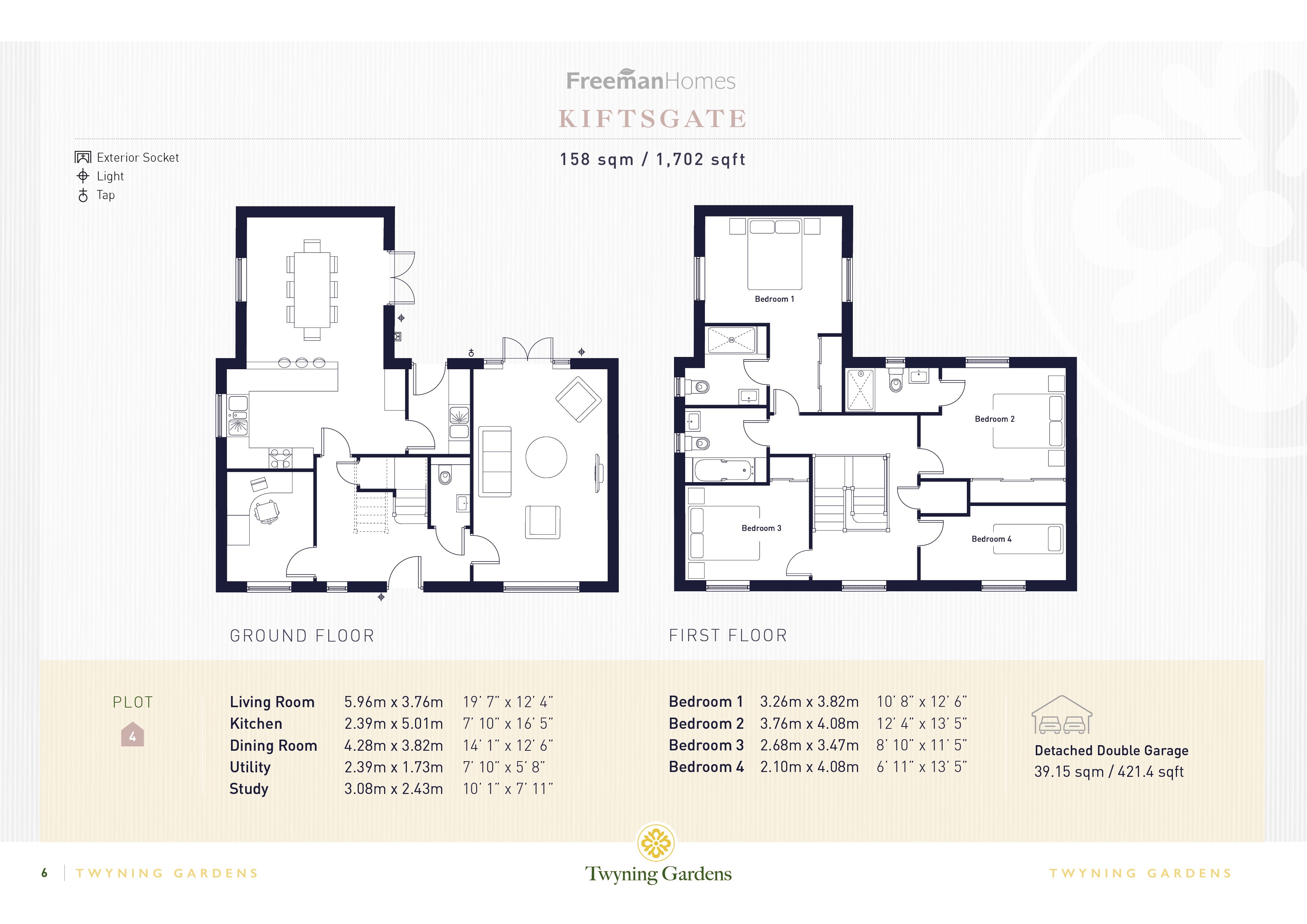 The Kiftsgate Floor Plan