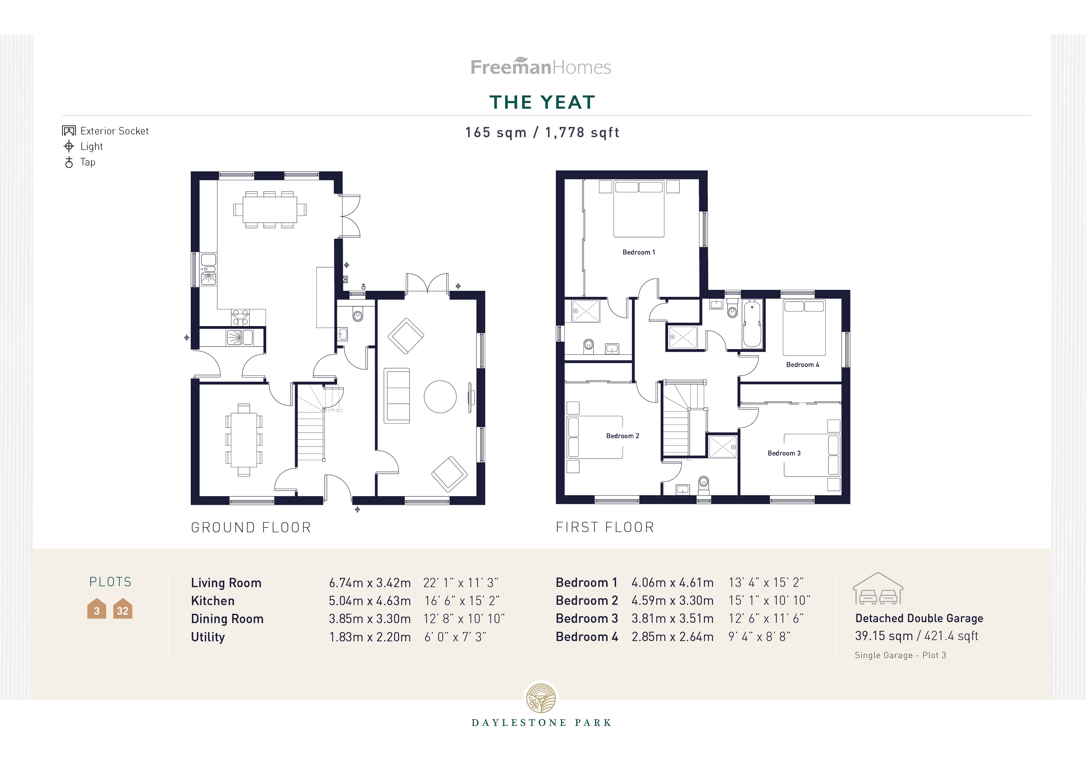 32 The Yeat Floor Plan