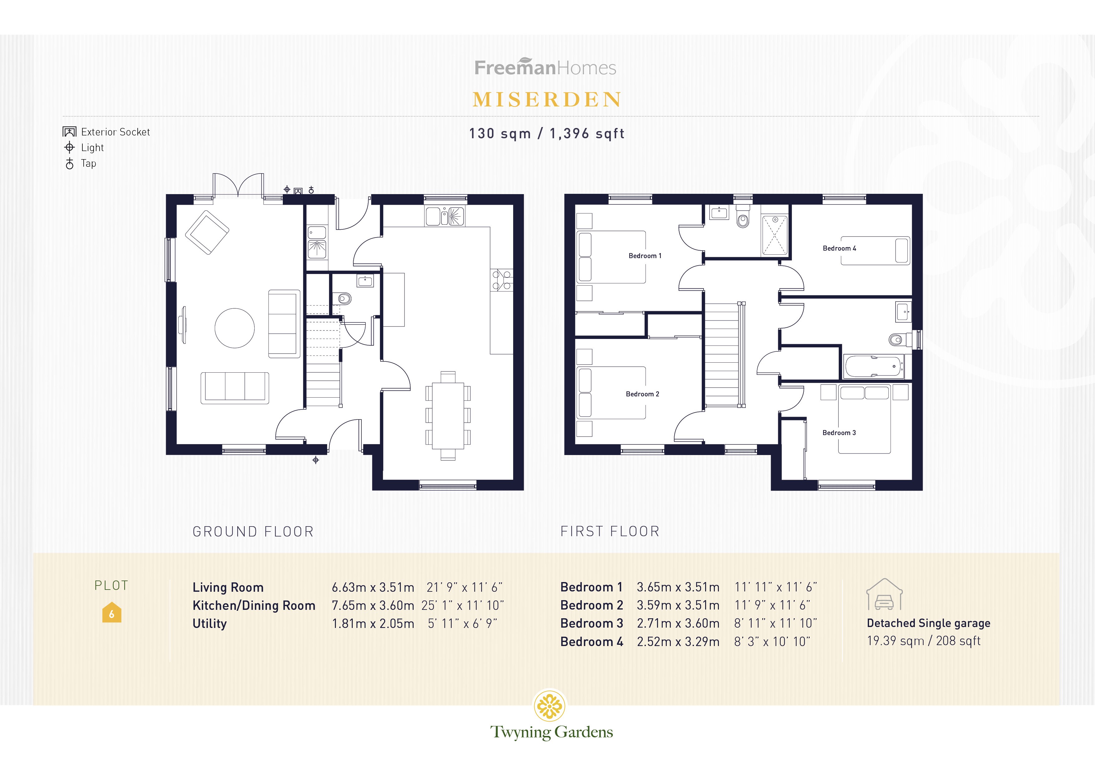 The Miserden Floor Plan