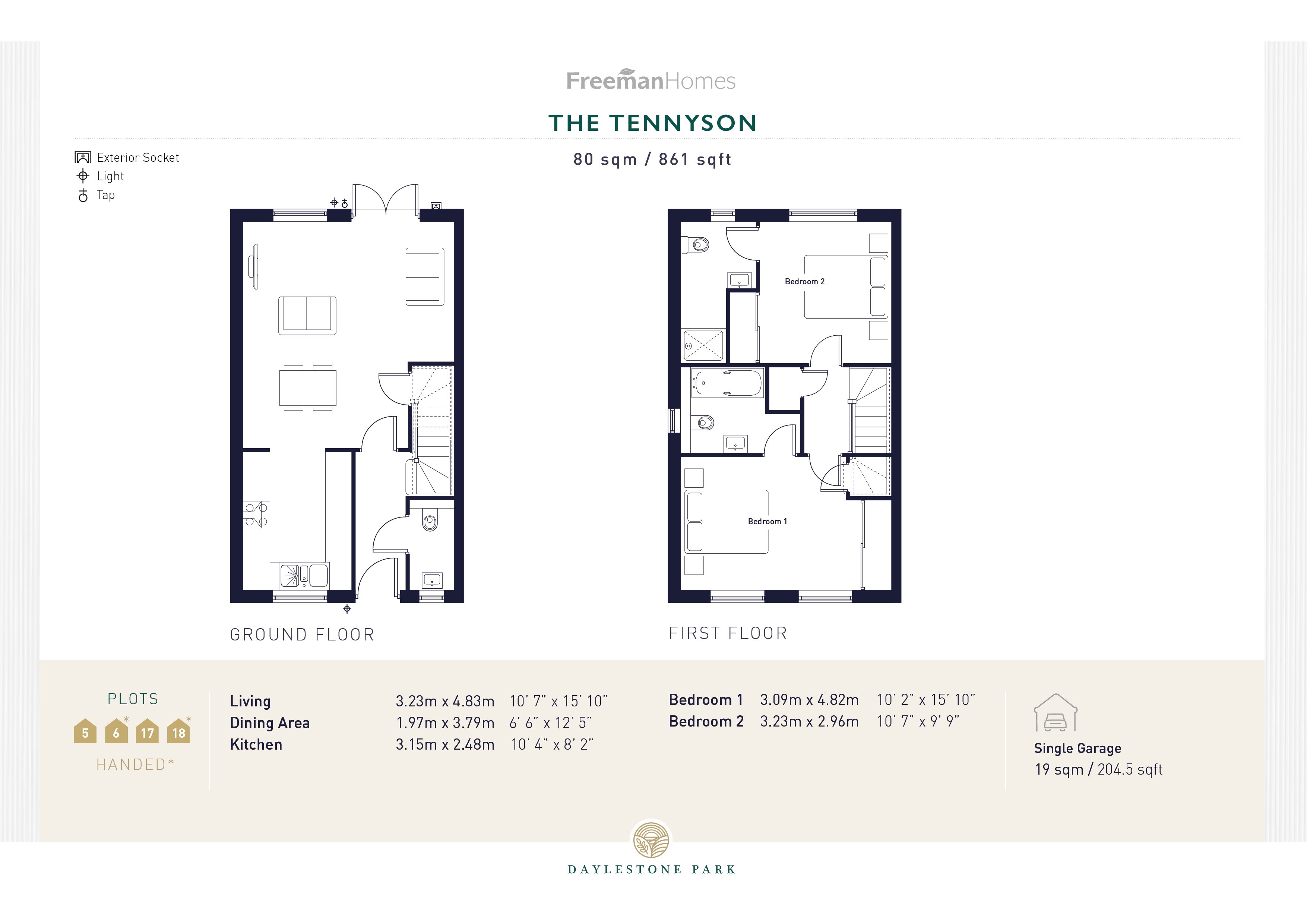 The Tennyson Floor Plan