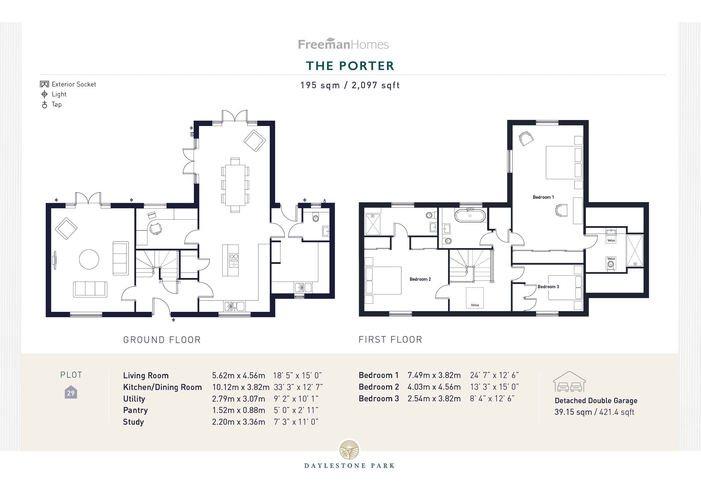 29 The Porter Floor Plan