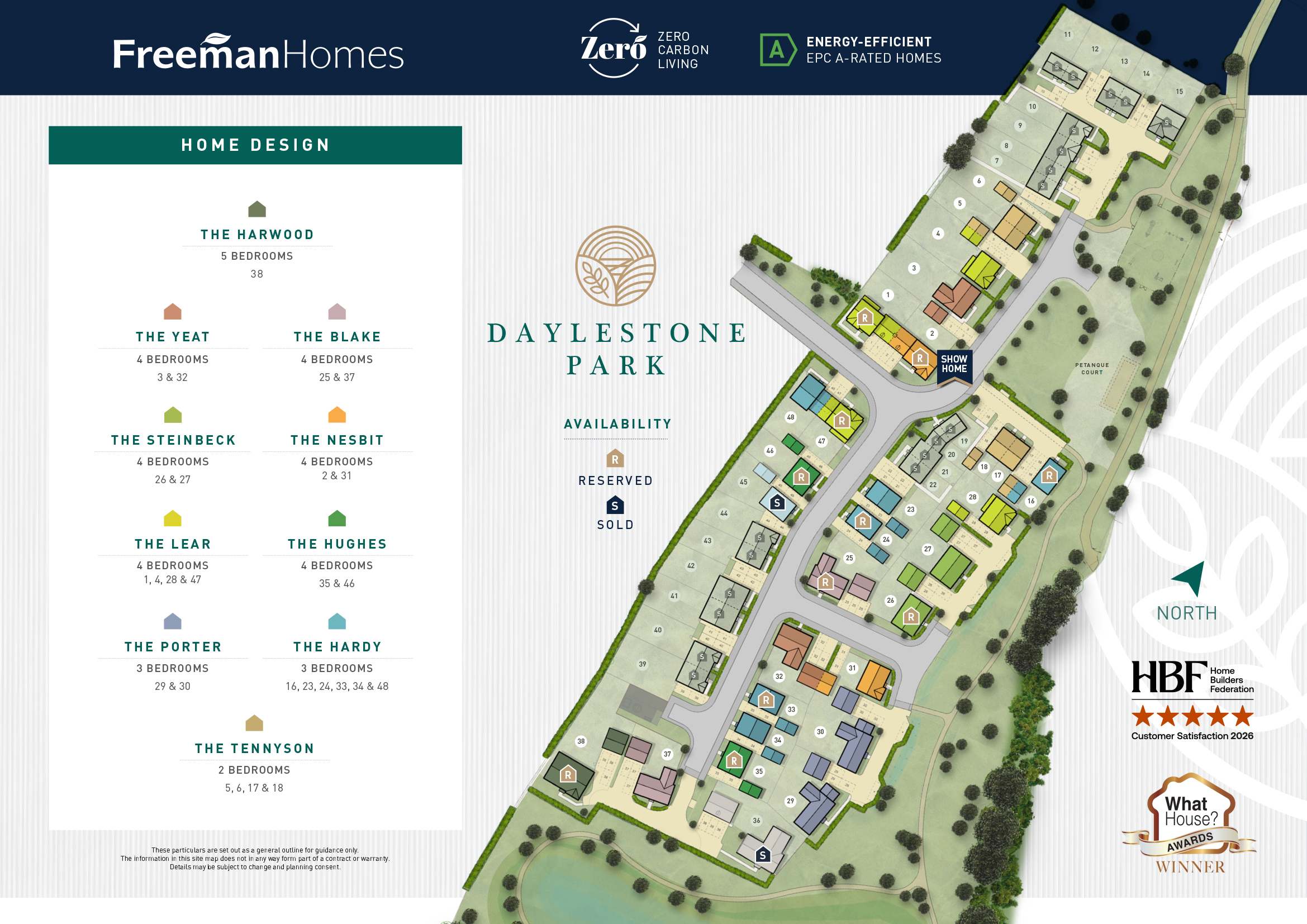 Daylestone Park in Alderton